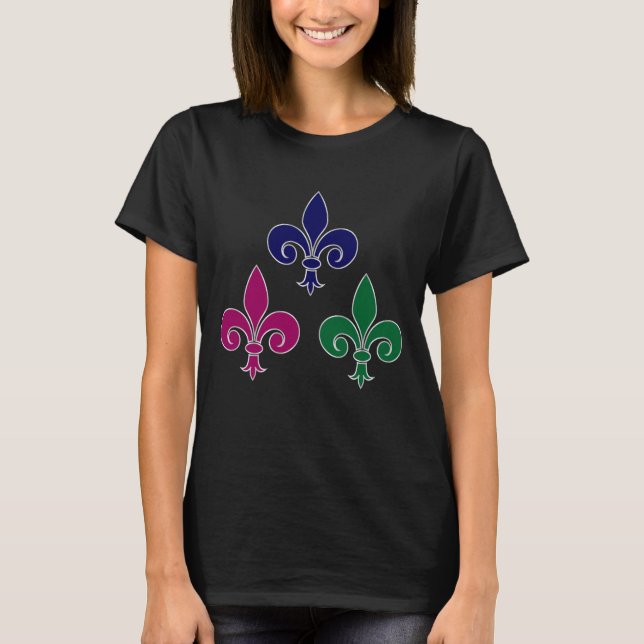 Fleur-de-lis symbols T-Shirt (Front)