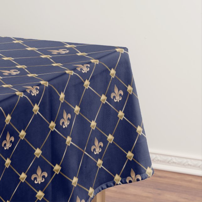 Fleur de Lis Tablecloth (In Situ)
