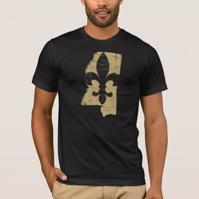 Fleur-De-Lis Tee Shirt (Front)