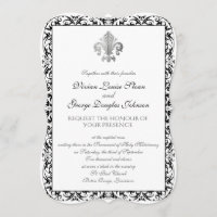 Fleur-de-lis Themed Wedding