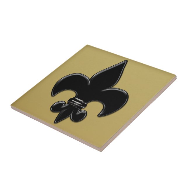 Fleur De Lis Tile (Side)
