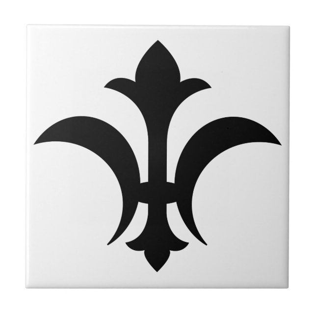 Fleur-De-Lis  Tile (Front)