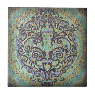Fleur de lis tile
