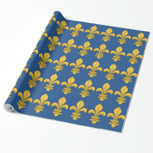 Fleur-de-lis Wrapping Paper