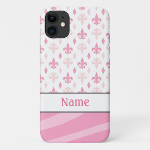 Fleur de Lis Zebra iPhone 4/4S Case