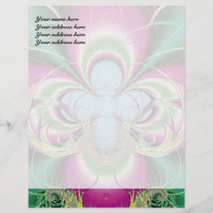 Fleur-de-luce Custom Letterhead