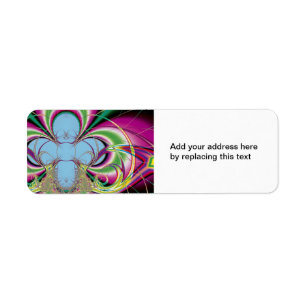 Fleur-de-luce Custom Return Address Labels