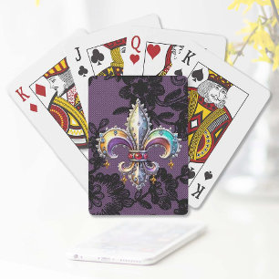 Fleur-de-Lys Bicycle Playing Cards