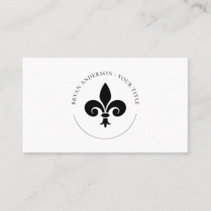 FLEUR DE LYS Logo Business Card