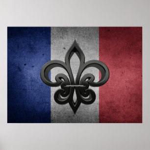 Fleur de lys poster