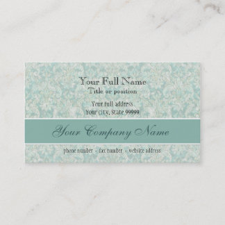 Fleur di Lys Damask Slate Blue Business Cards