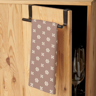 Fleur Dot -Mocha Tea Towel