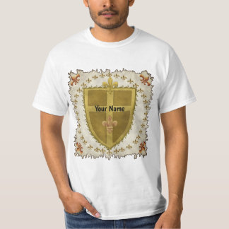Fleur Family Crest Surname t-shirt