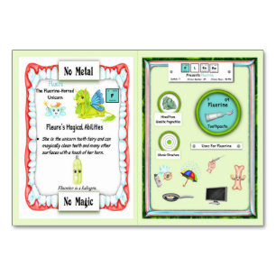 Fleure - Fluorine Horn Unicorn Trading Card