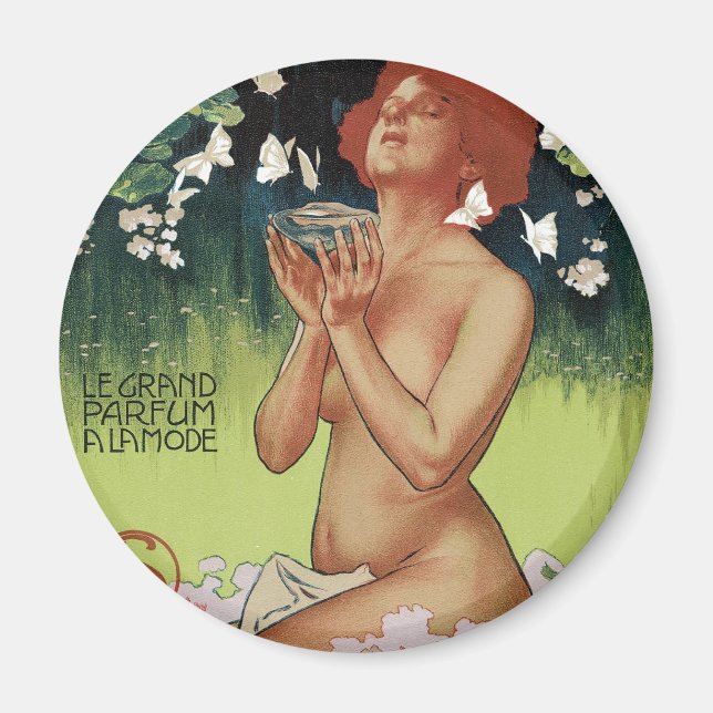 Fleurs de Mousse Magnet (Front)