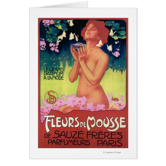 Fleurs de Mousse Perfume Poster (Front)