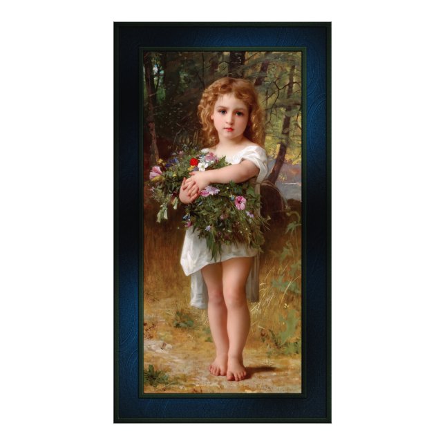 Fleurs De Printemps by William Bouguereau Photo Print (Front)