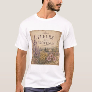 fleurs de provence tshirt