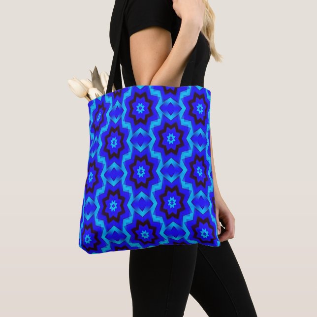 Fleurs en bleu..... tote bag (Close Up)