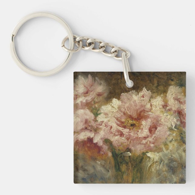 Fleurs – Félix Ziem Key Ring (Front)