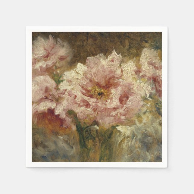 Fleurs – Félix Ziem Napkin (Front)