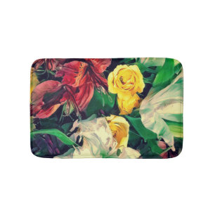 Fleurs Le Matin Bath Mat
