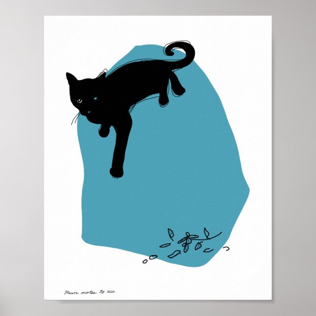 Fleurs Mortes (Dead Flowers) Poster (Front)