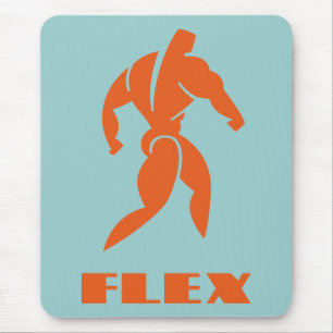 Flex Bodybuilding Mouse Pad