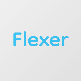 Flex Delivery Driver Car Window Decal