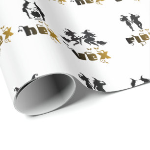 Flex. Hex. Vex. Body Positive & Diverse Witches Wrapping Paper