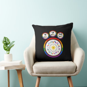 Flex. Hex. Vex. Body Positive LGBTQIA Witches Cushion