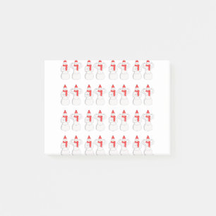 Flex Muscle Snowman Post-it Notes