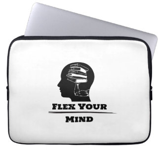 Flex Your Mind  Laptop Sleeve