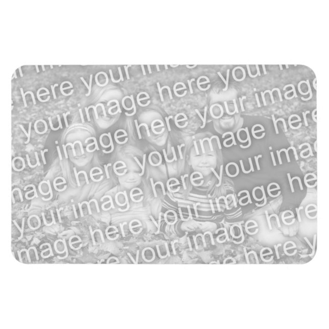 Flexible 4 x 6 Magnetic Photo Frame Magnet (Horizontal)