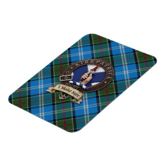 Flexible Clan Kirkpatrick Fridge Magnet