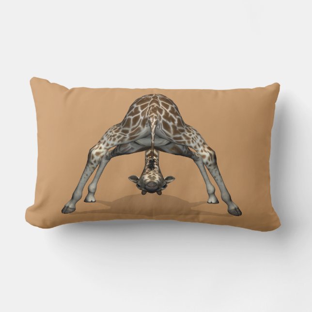 Flexible Giraffe Lumbar Cushion (Front)