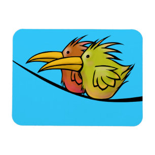 Flexible Magnet, 2 Birds on a Wire Magnet