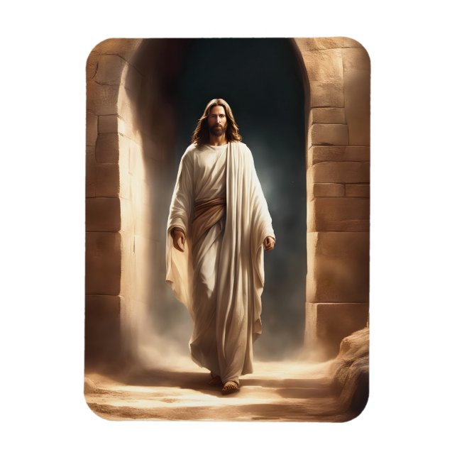 Flexible Magnet featuring Lord Jesus Walking (Vertical)