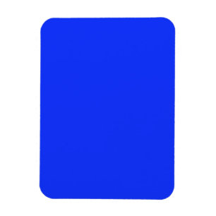 Flexible Magnet with Bright Blue Background