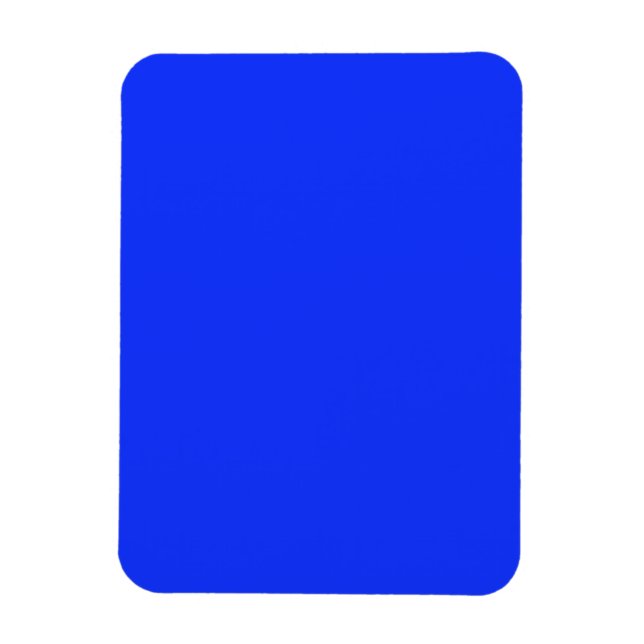 Flexible Magnet with Bright Blue Background (Vertical)