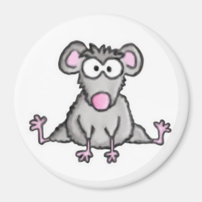 Flexible Mouse Magnet (Front)