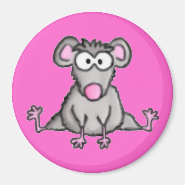 Flexible Mouse Magnet (Front)