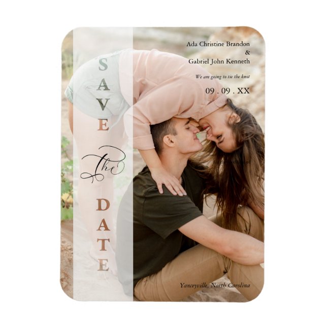 Flexible Photo Magnet (Vertical)