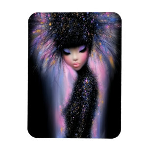 Flexible Photo Magnet Cosmic Diva Stellar Glow