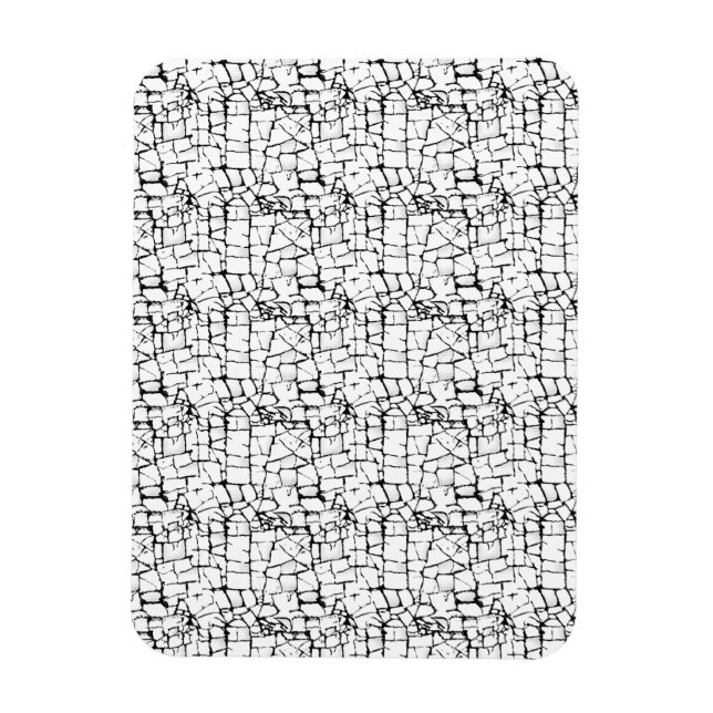 Flexible Photo Magnet | Mosaic Pattern Decor (Vertical)