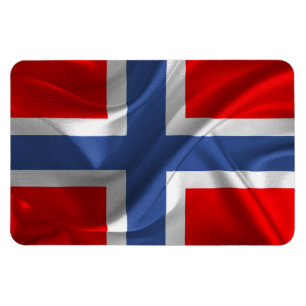 Flexible Photo Magnet #Norwegian Flag
