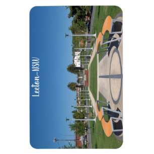 Flexible Photo Magnet with photo of Leeton