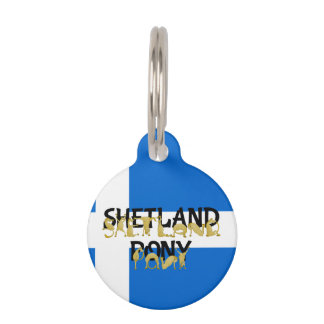 Flexible Ponies - Shetland Pet Tag