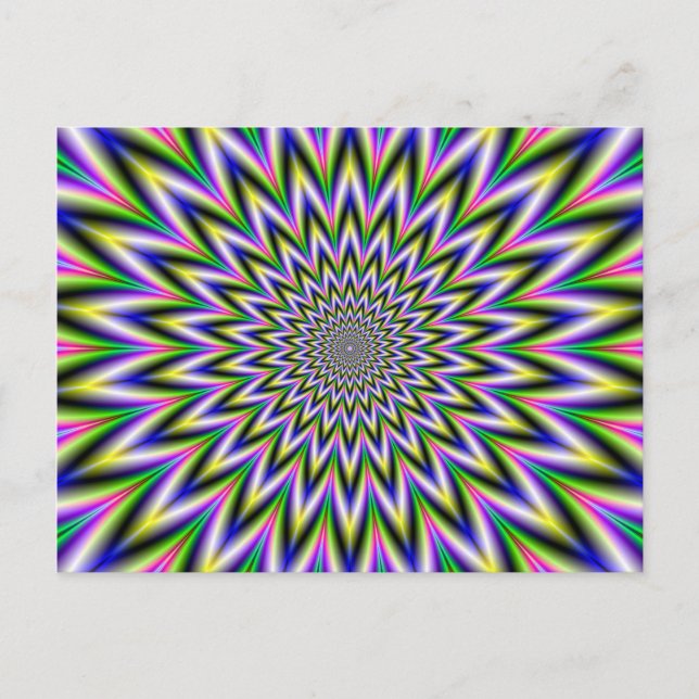 Flickering Star Postcard (Front)