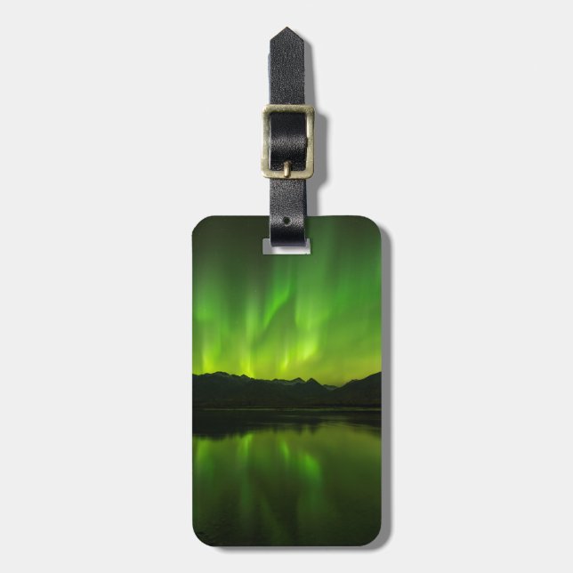 Flicking Aurora Luggage Tag (Front Vertical)